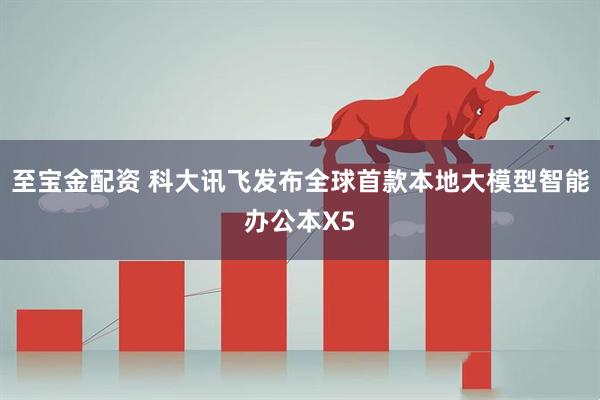 至宝金配资 科大讯飞发布全球首款本地大模型智能办公本X5