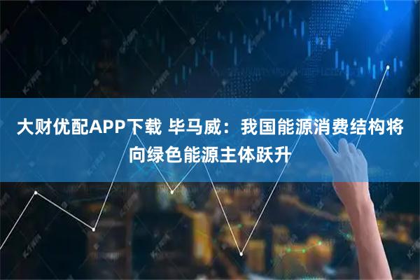大财优配APP下载 毕马威：我国能源消费结构将向绿色能源主体跃升